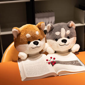 Kawaii sarılın doldurulmuş hayvan <span class=keywords><strong>shiba</strong></span> <span class=keywords><strong>inu</strong></span> köpek peluş oyuncak peluş köpek yastık ciltsiz mevcut - Product Image 6