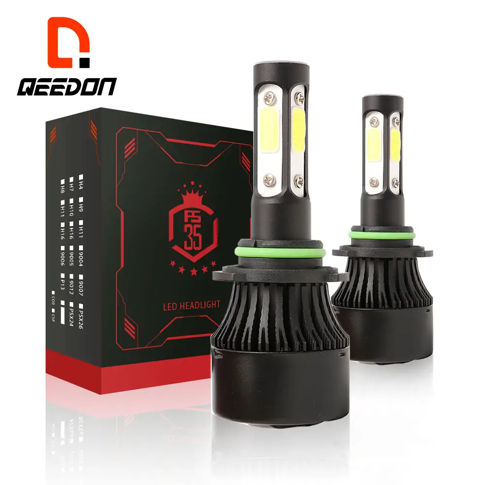 Hot selling led headlight bulb h11 interior 36W 8000lm high power 6000k led headlight universal new design mini car LED lighting