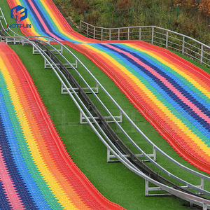 Tobogán Arcoíris Personalizado, Fabricante Chino, Certificado CE, Capacidad para 16 Personas, para Parques de Atracciones al Aire Libre y Áreas Escénicas, HOTFUN - Product Image 4