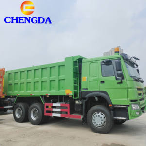 Camion à benne basculante d'occasion de Chine, 10 roues, 40 tonnes, SINO Howo Sinotruck, camion à benne basculante 6x4, prix bas - Product Image 5