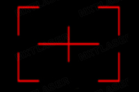 DOE Viseur Étanche D20X90mm Focalisable 660nm 5V DC 10mW ~ 200mW Module Laser Rouge pour le Positionnement (avec Support et Adaptateur)
