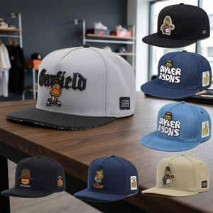 Gorra Deportiva de PVC con Visera Plana, Estilo Hip-Hop, con Tela de Algodón, Unisex, 6 Paneles, Ajustable, para las Cuatro Estaciones, Gorra de Rap a la Moda - Product Image 3