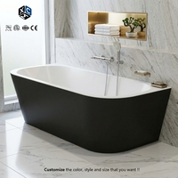 Baignoire autoportante ovale moderne pour, vente en gros d'usine, usage domestique, salle de bain, hôtel, projet villa