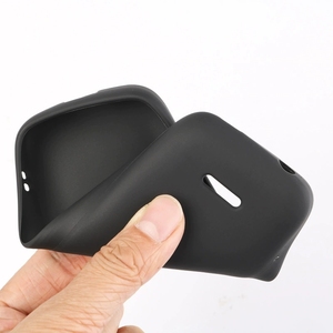 Phụ Kiện Màu Đen Matte Mềm TPU Điện Thoại Di Động Trường Hợp Đối Với Nokia 215 4G 2020 - Product Image 3