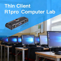 Thin Client RDP 10 Económico, ARM-A9 Quad-core Cortex 2.0Ghz, 2G 8GB Flash, HD-MI VGA 4K, Pantallas Dobles para Oficina y Escuela