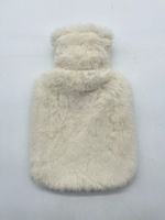 Bouteille d'Eau Chaude Ceinture Chauffe-Mains en Fourrure Peluche de Haute Qualité avec Housse de Taille