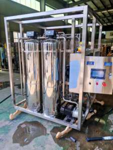 Système d'osmose inverse industriel à prix d'usine, station d'épuration des eaux usées, pompe haute performance <span class=keywords><strong>anti</strong></span>-salissure 1000L/heure, certifié CE - Product Image 5