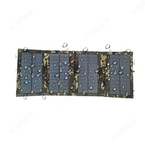 Bolsa de Panel Solar Plegable de Camuflaje de 8W |   Cargador Portátil USB para Exteriores - Product Image 1