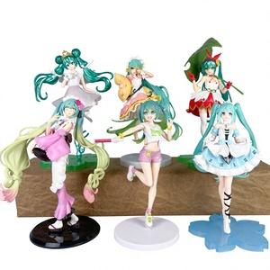 Figurine Hatsune Miku Anime Sailor Moon Belle Fille à Aimer - To Love-Ru Kurone Momo Reimu Hakurei Modè<span class=keywords><strong>le</strong></span> de Jouet PVC Tendance 2D - Product Image 1