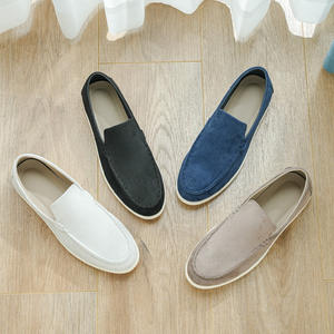 Mocassins en <span class=keywords><strong>daim</strong></span> à bout rond pour <span class=keywords><strong>homme</strong></span>, avec semelle extérieure en PVC, respirants, antidérapants, chaussures d'été - Product Image 3