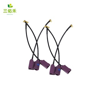 Câble coaxial connecteur OEM certifié 300mm, bormeau violet vers SM A mâle, pour <span class=keywords><strong>antenne</strong></span> - Product Image 5