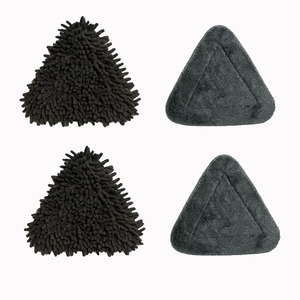 Mocio 360 a <span class=keywords><strong>triangolo</strong></span> pieghevole ESD con pavimento estensibile per la pulizia magica in microfibra in pile di corallo in ciniglia con mocio a <span class=keywords><strong>triangolo</strong></span> piatto - Product Image 3