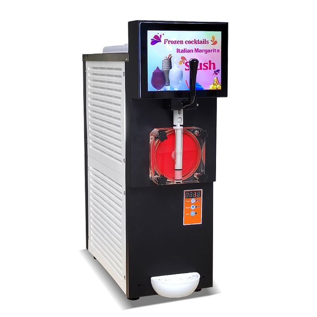 Frozen Cocktail Ice Slush Making Machine Fruit Juices Smoothies Coffees for Bubble Tea Shop