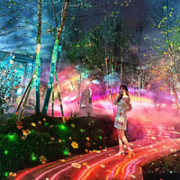 Nouveau projecteur laser de spectacle lumineux coloré Dikai 2025, faisceau laser transparent, projecteur laser, éclairage de scène contrôlé par DMX512, indice de protection IP66