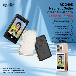 Fotocamera magnetica per Selfie con schermo Wireless 1800mAh <span class=keywords><strong>2</strong></span>.4G/5G per IOS <span class=keywords><strong>Android</strong></span> per telefono cellulare Vlog <span class=keywords><strong>in</strong></span> diretta streaming Monitor <span class=keywords><strong>in</strong></span> plastica - Product Image 3