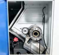 Torno CNC XT06W con Bancada Inclinada, Torreta Portaherramientas, Ideal para la Fabricación de Piezas Metálicas
