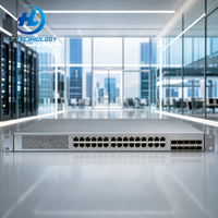 Switch Gestionado PoE Multi-Gigabit de 24 Puertos 2.5G 310-24PN4X-M, 4x10G SFP Uplink, 400W, Ethernet de Alto Rendimiento de Capa 3 para Empresas