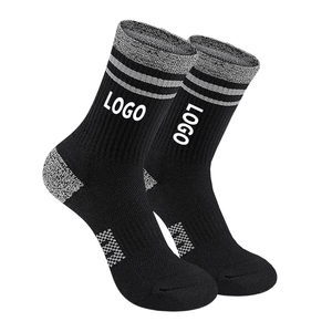 High Quality Custom Logo Custom Design Your Own Pattern Unisex Athletic Gym Crew <b>Sock</b> Sport <b>Sock</b> Wholesale - Product Image 1