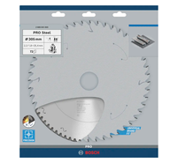 Lame de scie circulaire industrielle PRO pour acier 254mm-355mm pour scies à onglet sèches filaires