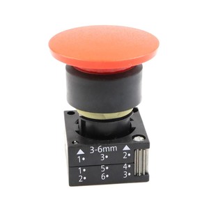 Botón pulsador tipo hongo 3SB3000-1GA21 GEB - Product Image 1