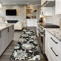 Tapis de couloir long lavable, rembourré et antidérapant pour cuisine, technique de fabrication