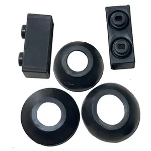 Custom Shape Extruded Silicone Rubber Strip Seals Extrusion Rubber Gasket Seal Custom Seal