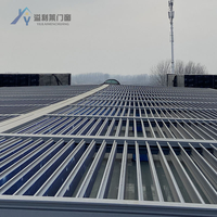 Système de ventilation à persiennes automatiques pour entrepôts et hôtels, en alliage d'aluminium, durable, écologique, persiennes extérieures pour usine