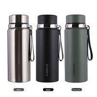 Termo de Acero Inoxidable 304, Taza de Viaje de Gran Capacidad con Logotipo Personalizado, Grabado Láser e Impresión