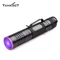 Lampe torche UV étanche Tank007 K9A5 365nm pour inspection forensique, polymérisation UV longue portée et détection de fluorescence