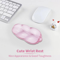Usine en gros Support dessin animé blé Grain forme tapis de souris Gel mécanique clavier repose-poignet anti-dérapant tapis de souris de jeu