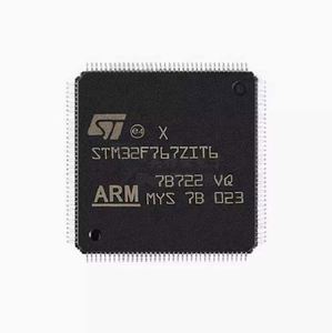 STM32F767ZIT6 ซีรีส์ STM32F หน่วยความจำแฟลช 2 เมกะไบต์ หน่วยความจำแรม 512 กิโลไบต์ 216 เมกะเฮิรตซ์ ไมโครคอนโทรลเลอร์ 32 บิต - LQFP-144 STM32F767ZIT6 - Product Image 1