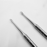 Pousse-cuticules double tête en acier inoxydable pour manucure et soin des ongles, élimination des peaux mortes, personnalisable