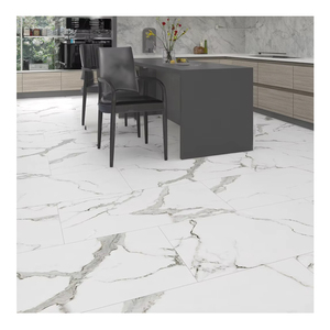 Azulejos impermeables de plástico, azulejos de diseño al por mayor, suelo Spc, caja de cartón de PVC de 8mm, diseño gráfico para interiores, 3 años - Product Image 1