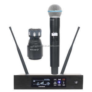 Micro Karaoke Cầm Tay Không Dây Uhf QLXD4 BETA58A BETA87A KSM9 Hệ Thống Không Dây Kim Loại Chuyên Nghiệp - Product Image 3