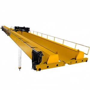 CE certifié européen 5tonne 10tonne 15tonne mobile double poutre pont roulant grue avec palan - Product Image 4
