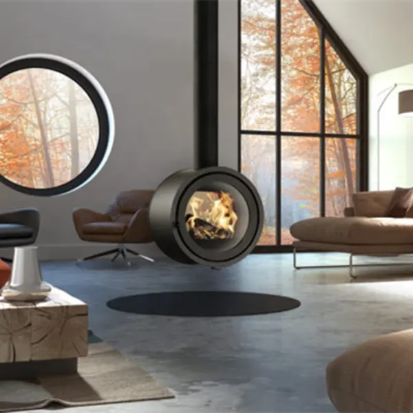 wall mounted wood burning stove bedroom freestanding fireplace indoor wood-burning hanging wood fireplace heater