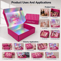 Cajas de Envío Personalizadas, Cajas de Cartón Corrugado para Envíos, Cajas de Embalaje para Cosméticos, Cajas de Embalaje Holográficas, Cajas Holográficas para Envíos