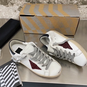 Baskets en toile blanches style sportif pour hommes, respirantes, en maille, à lacets, confortables pour la marche, chaussures de créateur authentiques - Product Image 1