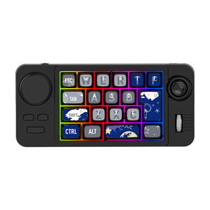 Tri-chế độ mini macropad 19 phím cơ khí trao đổi nóng Bàn phím không dây 2.4G BT lập trình macro Bàn phím dẫn ánh sáng cho máy tính để bàn - Product Image 1