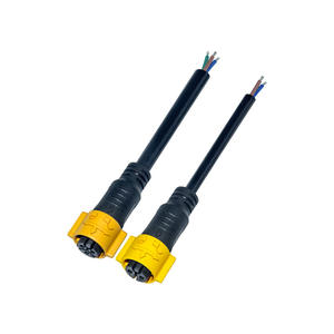 Otomobil/elektronik/ev aletleri için M20 kendinden kilitlemeli Overmolded IP67 su geçirmez fiş 2/3/4 çekirdek yüksek güç kablosu konektörü - Product Image 5