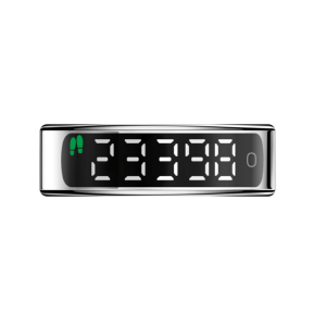 Bague Intelligente à Écran LED, Étanche 5ATM, Suivi de Santé et de Condition Physique avec Mesure du Rythme Cardiaque, Contrôle par Application, Suivi du Sommeil Contrôlé par Application - Product Image 2