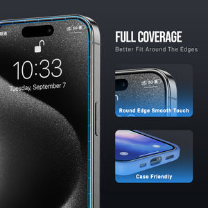 ฟิล์มกันรอยหน้าจอโทรศัพท์มือถือแบบใส HD ติดตั้งง่าย ไม่ต้องใช้กาว ไม่ต้องตั้งศูนย์  ลดราคาพิเศษ - Product Image 4