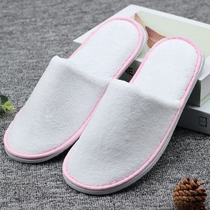 Vente en gros de pantoufles d'hôtel en lin écologiques - Product Image 5