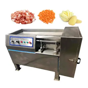 Máquina de corte de batatas fritas da cassava do cordeiro da cebola verde profissional