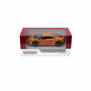 รถของเล่นจำลอง Lamborghini Huracan ยี่ห้อ Kinsmart ขนาด 1:36 แบบดึงถอยหลัง - Product Image 3