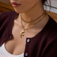 Ensemble de bijoux J&D Delicate Dove Harmony, collier avec pendentif oiseau martelé, bague, boucles d'oreilles, ensemble cadeau romantique et délicat