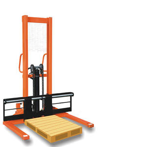 Apilador Manual de Paletas Sin Motor para Carga de Contenedores en Almacenes con Pasillos Estrechos - Product Image 1