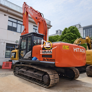 Excavadora Usada de 20 Toneladas Hitachi ZX200-5G en Stock, Excavadora de Segunda Mano para Movimiento de Tierras, Excavadora Usada Hitachi ZX200 ZX220 ZX240 - Product Image 2