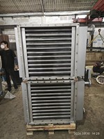 Klantspecifieke verwarmings- en koelingswarmtewisselaar spiraal EFB lege vruchtenbosdrooginstallatie Maleisië palmoliemolen lucht droogapparatuur