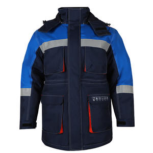 Conjunto de Ropa de Trabajo de Seguridad, Ignífuga, Impermeable, Resistente al Aceite, Antiestática, para Fábrica o Taller, Color Azul, Talla L - Product Image 2